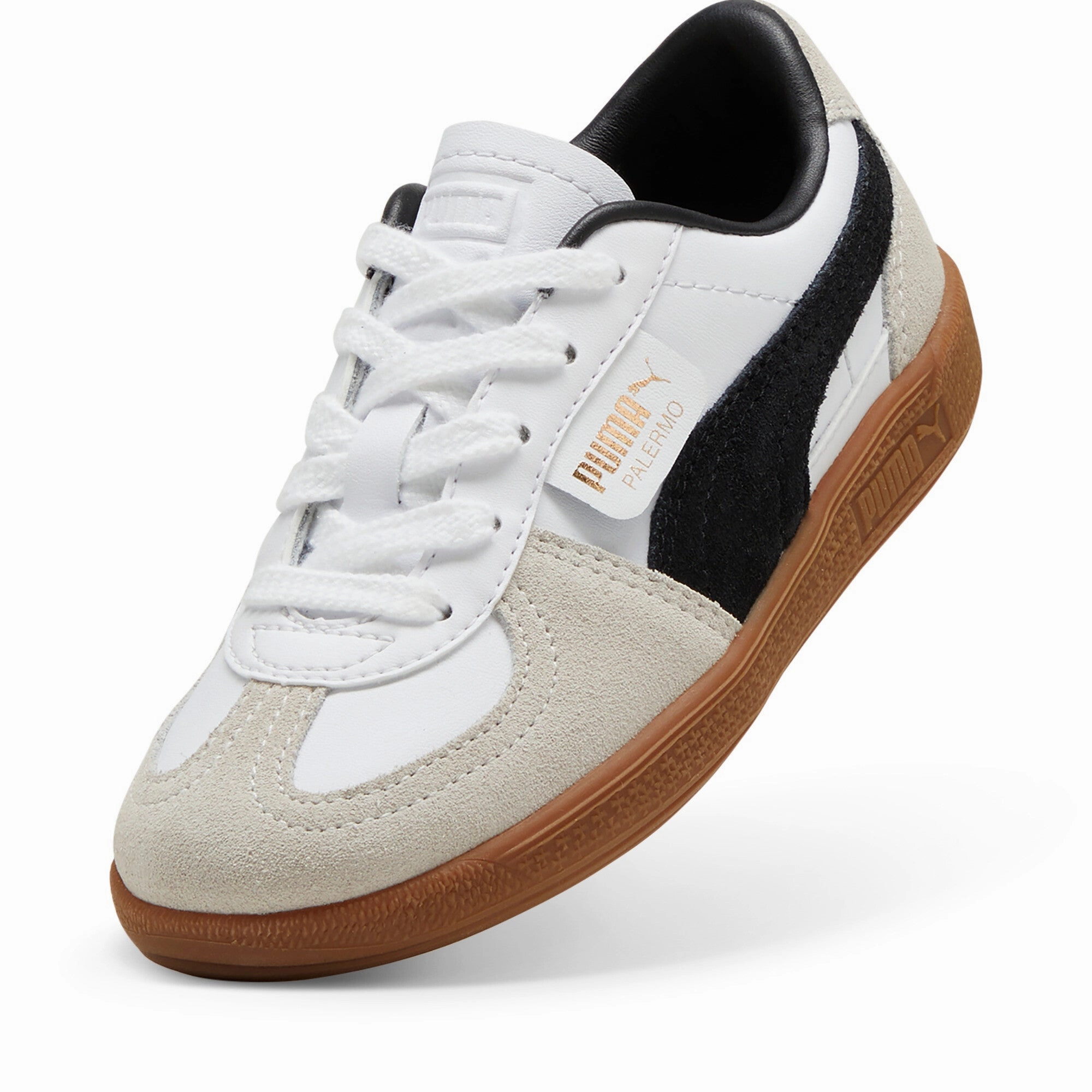 PUMA Little Kids Palermo Leather Sneakers