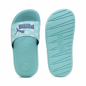 PUMA Women's Cool Cat 2.0 Daisies Sandals Kids Boys Shoes cheap deals