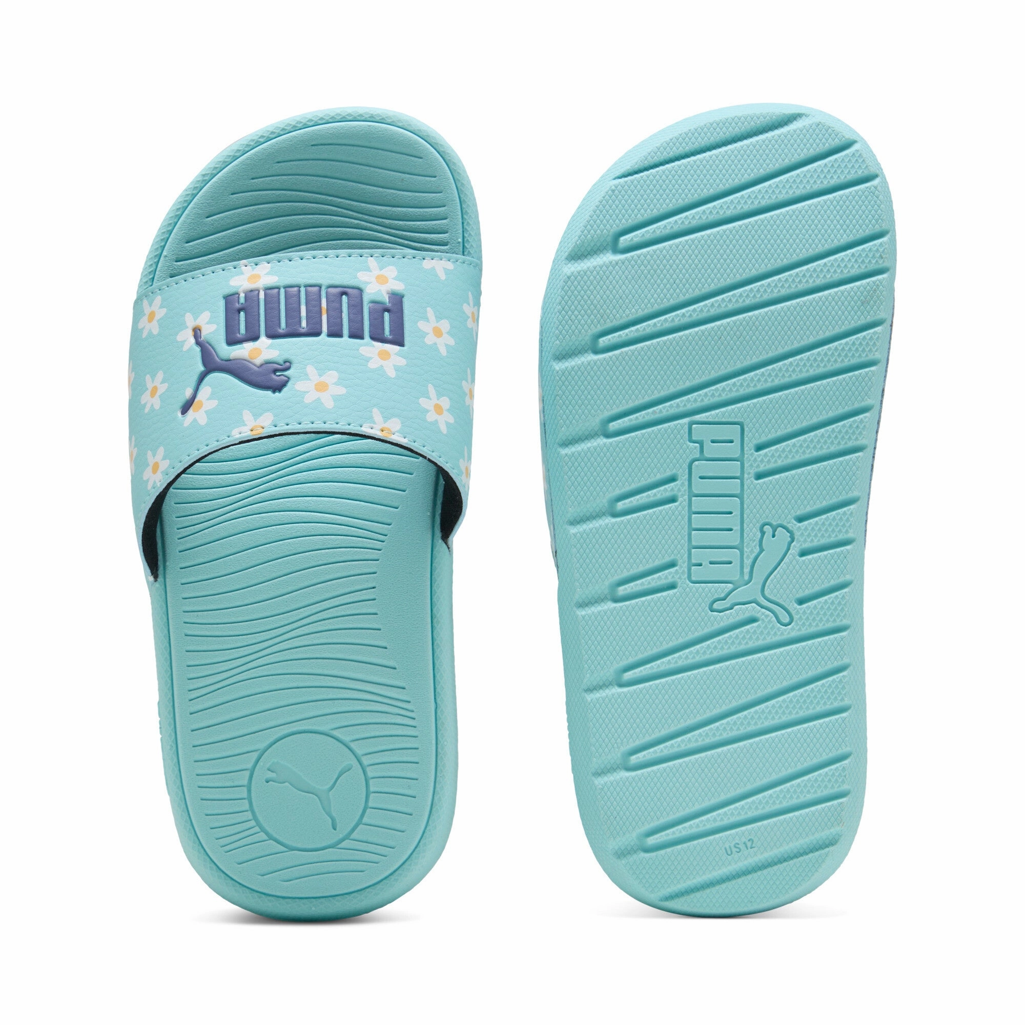 PUMA Women's Cool Cat 2.0 Daisies Sandals Kids Boys Shoes cheap deals