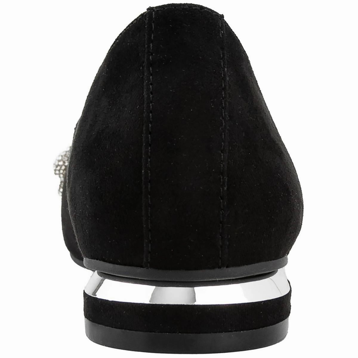 QUINNIE Womens Faux Suede Slip On Flat Shoes