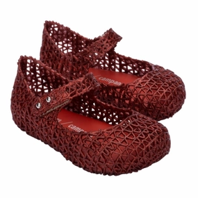 Red Campana Sandal Affordable Casual Footwear for Girls