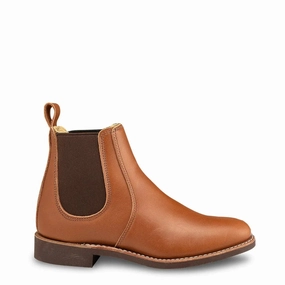 Red Wing Womens 6-inch Chelsea Boot Tan Boundary Womens Shoes top picks sale
