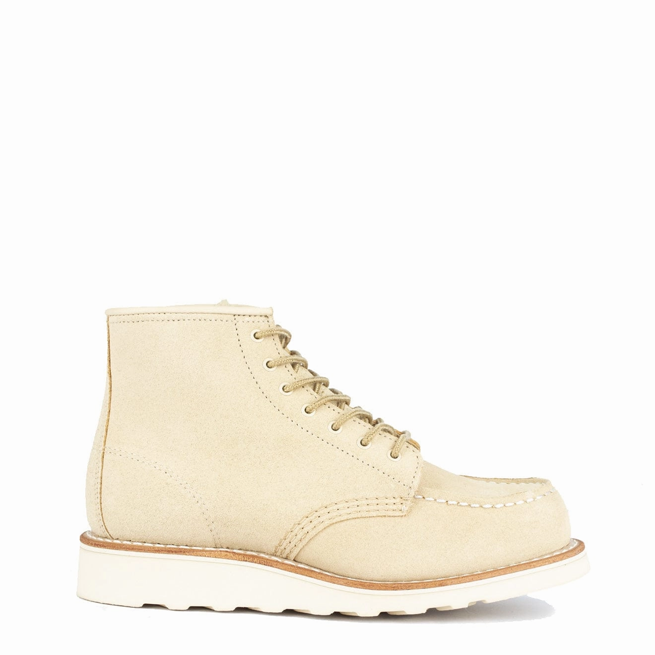 Red Wing Womens 6-Inch Moc Toe Boot Cream Abeline Womens Shoes top picks sale
