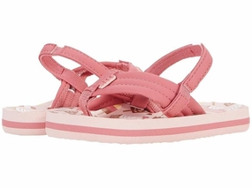 Reef Little Ahi CI4066 Flip Flop Girls 9-10 Pink Ice Cream Slip On Sandal ERK292 (Pink,9-10) Online sale for Girls Shoes