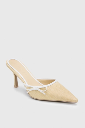 Remi Raffia Mule Womens Shoes outlet collection