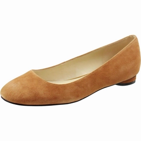 ROBBE Womens Laceless Suede Ballet Flats Womens Fashion Flats cheap