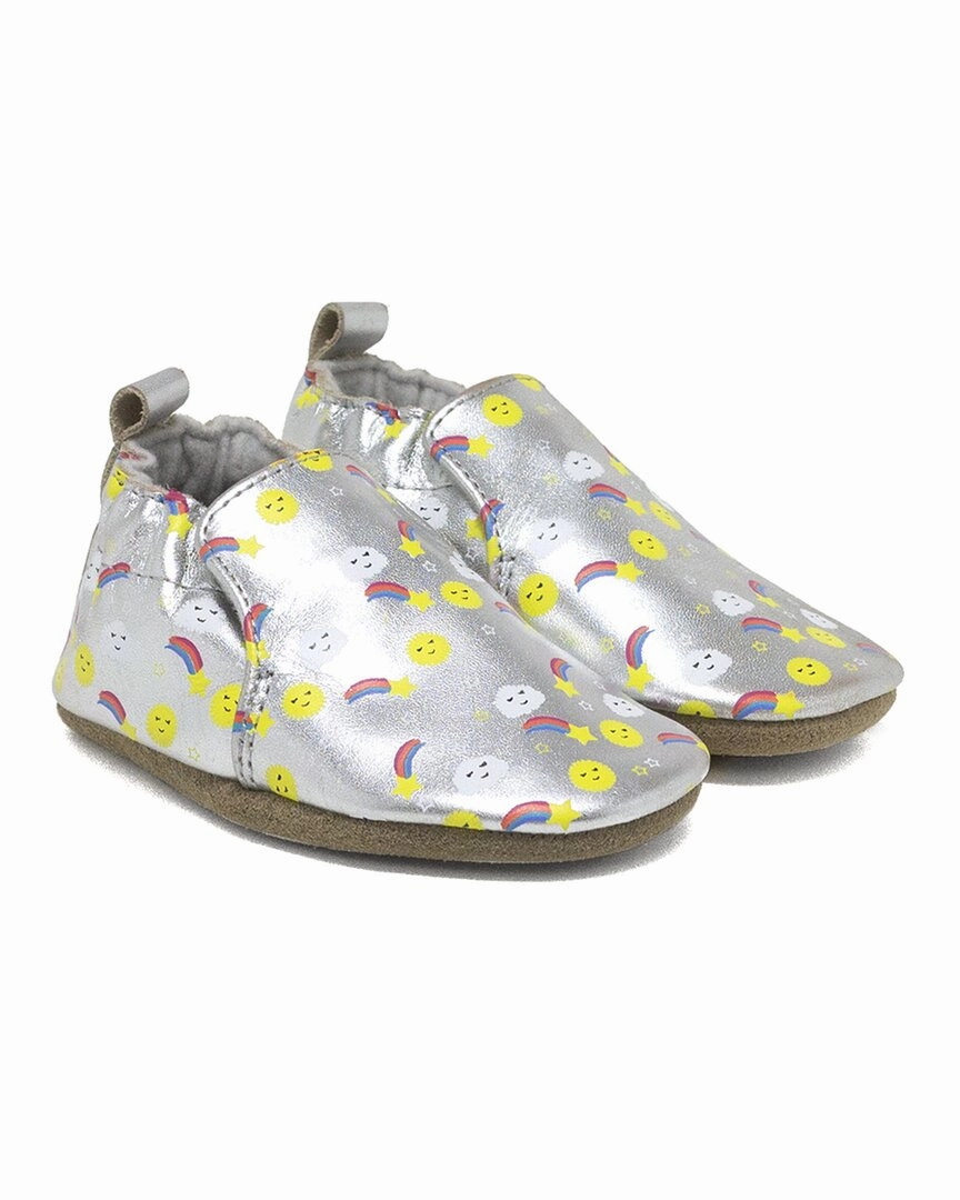 Robeez Sun Rain Cloud Suede Soft Sole Affordable Casual Footwear for Girls