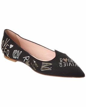Roger Vivier I Love Grosgrain Flat Womens Flats special deals