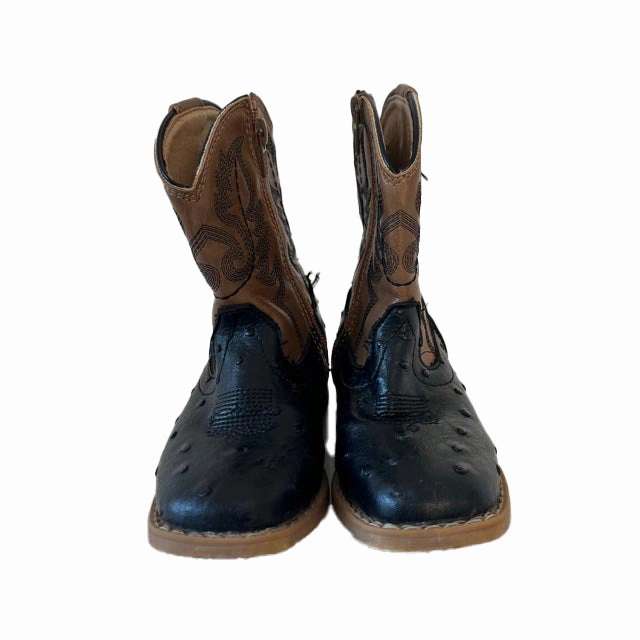 Roper Boys Black | Brown Boots