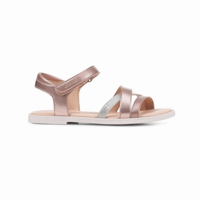 Rose Gold Karly Sandals Affordable Casual Footwear for Girls