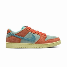 SB Dunk Low Premium 'Orange Emerald Rise' Fashion Shoes for Women