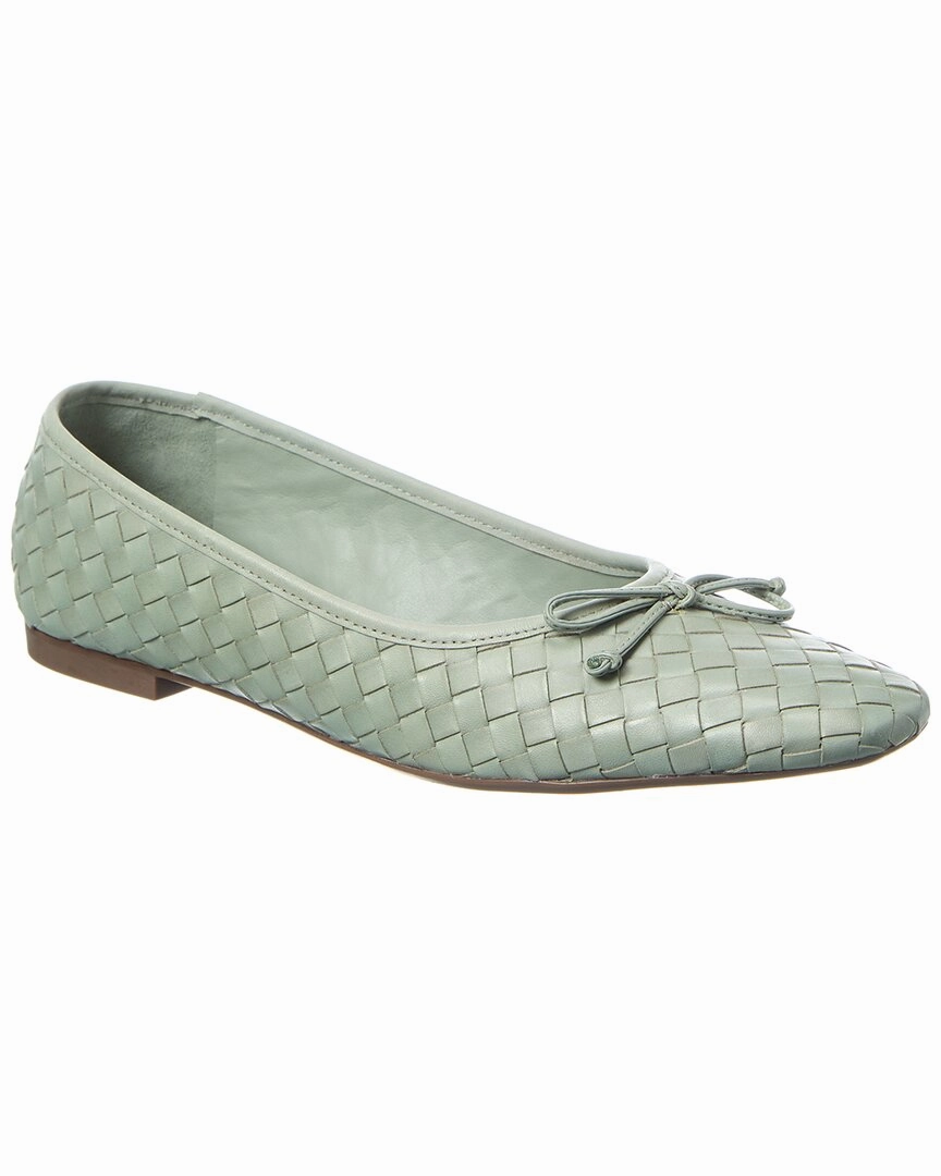SCHUTZ Arissa Woven Leather Flat Comfy Women Flats under $50