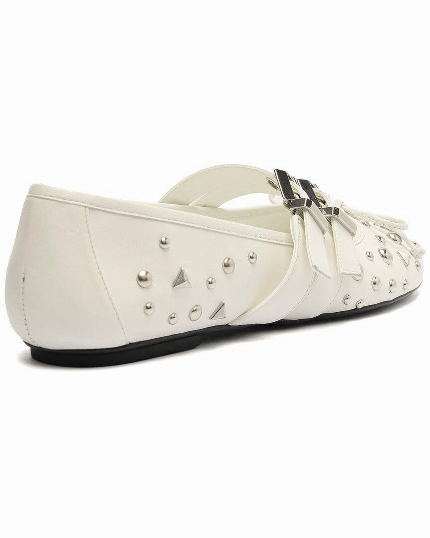 SCHUTZ Sarita Leather Flat