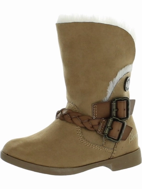 SESWiCK Girls Faux Fur Booties Ankle Boots Discount Girls Shoes with deals