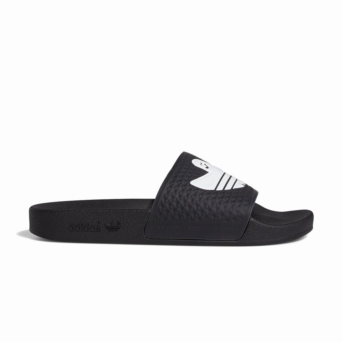 Shmoofoil Slides 'Core Black Cloud White' Mens Shoes clearance