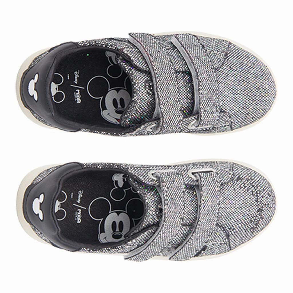 Silver Mickey Sneakers