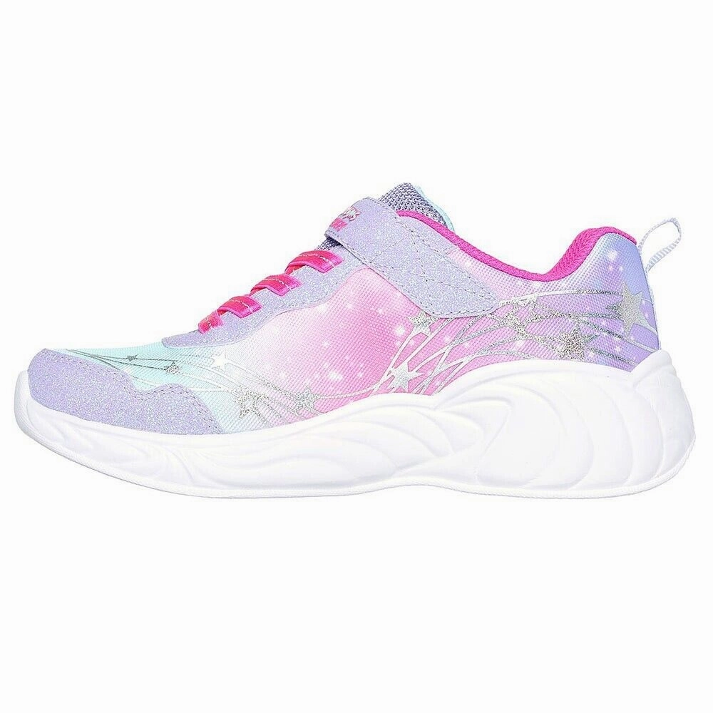 Skechers Unicorn Dreams Wishful Magic 302299L-LVHP Sneaker Kid 10.5 Multi FZP481