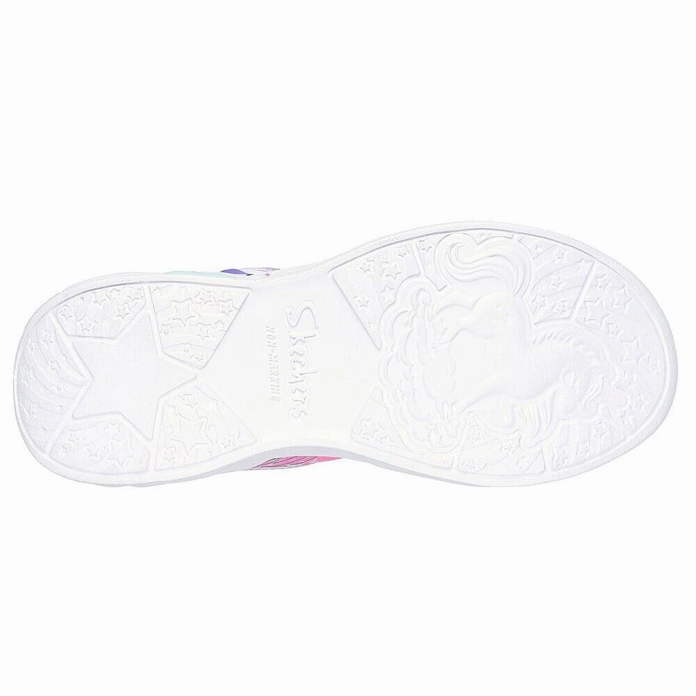 Skechers Unicorn Dreams Wishful Magic 302299L-LVHP Sneaker Kid 10.5 Multi FZP481