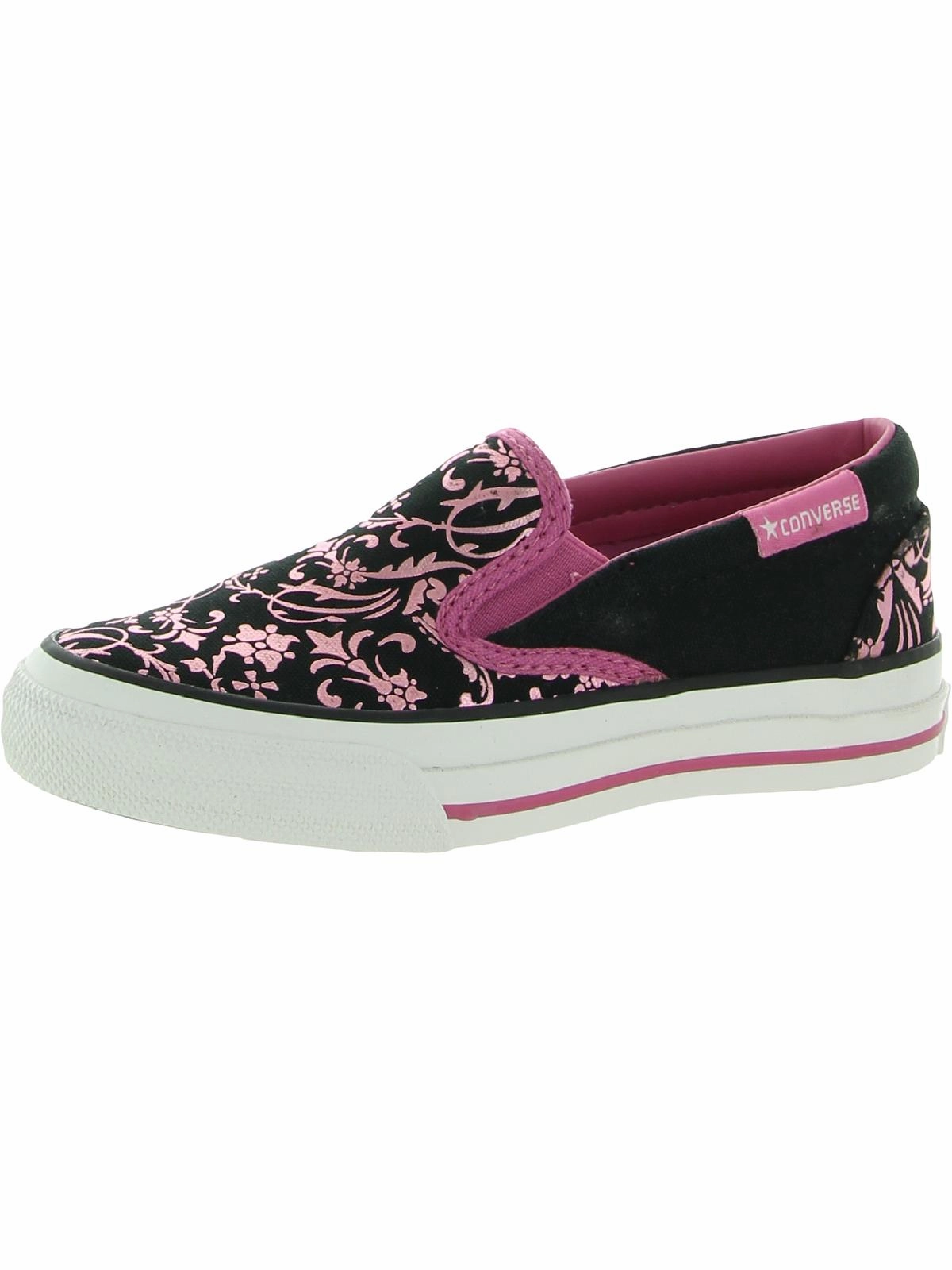 Skidgrip EV Glitz Girls Canvas Metallic Casual and Fashion Sneakers Affordable Casual Footwear for Girls