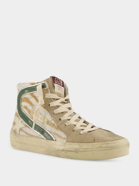 Slide Classic Zebra Horsy Sneakers Womens Sneakers at outlet price
