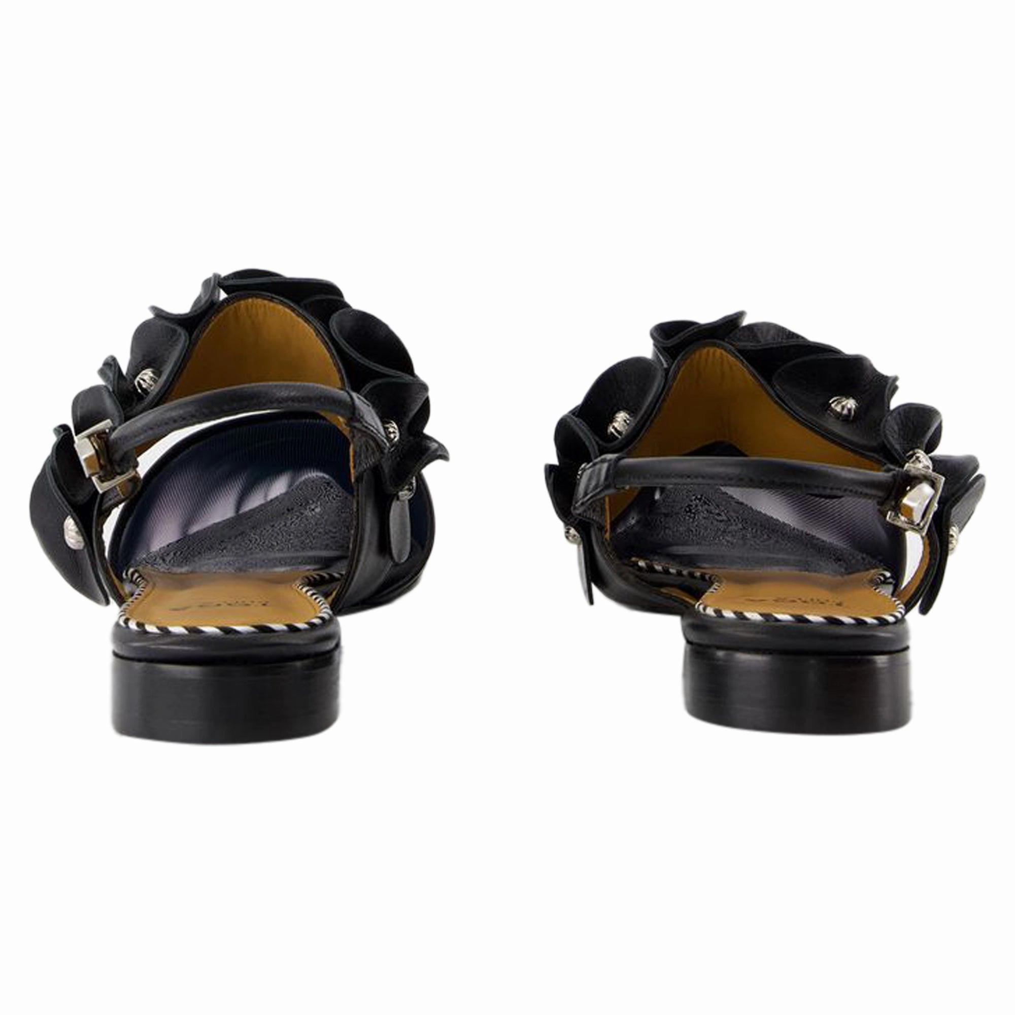 Slingbacks Aj1398 - Toga Pulla - Leather - Black