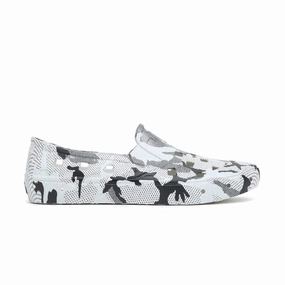 Slip-On Trk 'Grey White' Fashion Shoes for Women