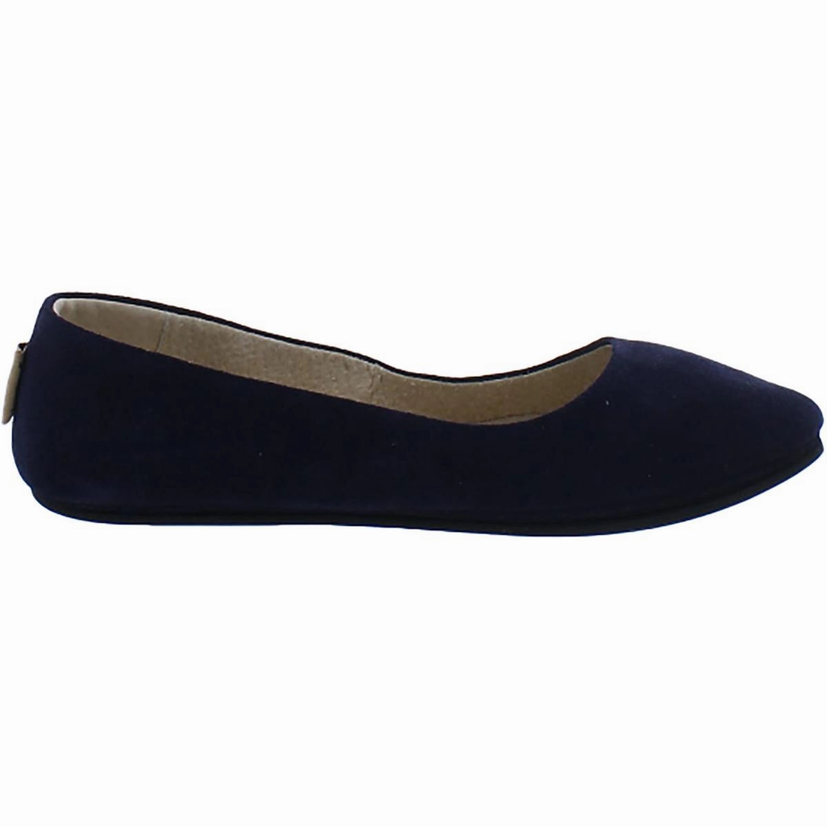 Sloop Womens Suede Round Toe Flats