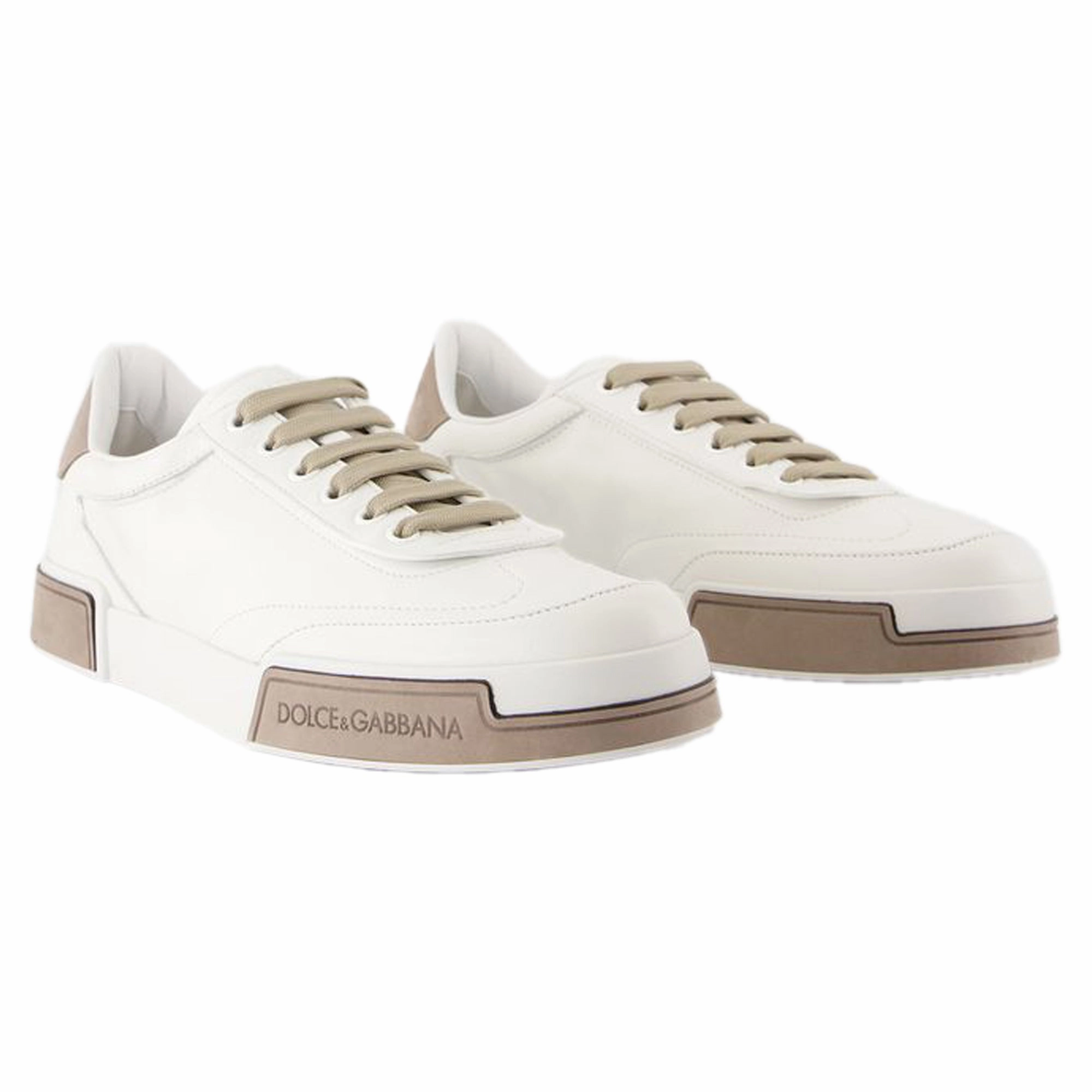Sneakers - Dolce&Gabbana - Leather - White