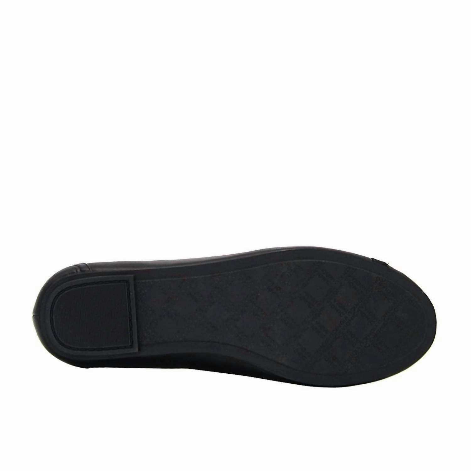 Spark Caroll Ballet Flat Shoes - Medium Width In Black
