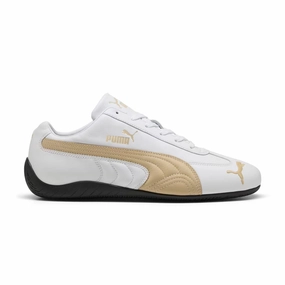 Speedcat Leather 'White Toasted Almond' Mens Footwear best price