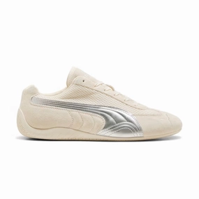 Speedcat Premium 'Frosted Ivory Matte Silver' Mens Footwear best price