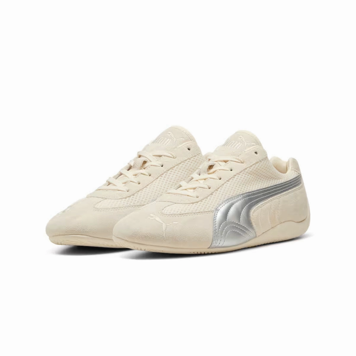 Speedcat Premium 'Frosted Ivory Matte Silver'