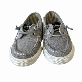 Sperry Girls Silver Shoes Boys Casual Shoes clearance