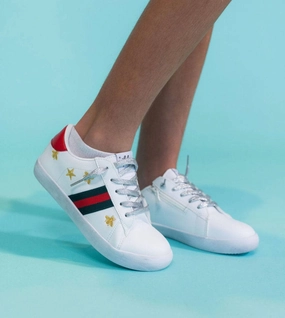 Stars and Bee Sneaker Girls Casual Shoes promo price