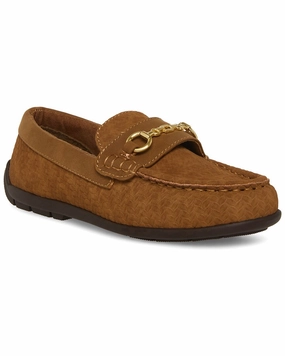 Steve Madden Bmmontez Leather Loafer Boys Casual Shoes clearance