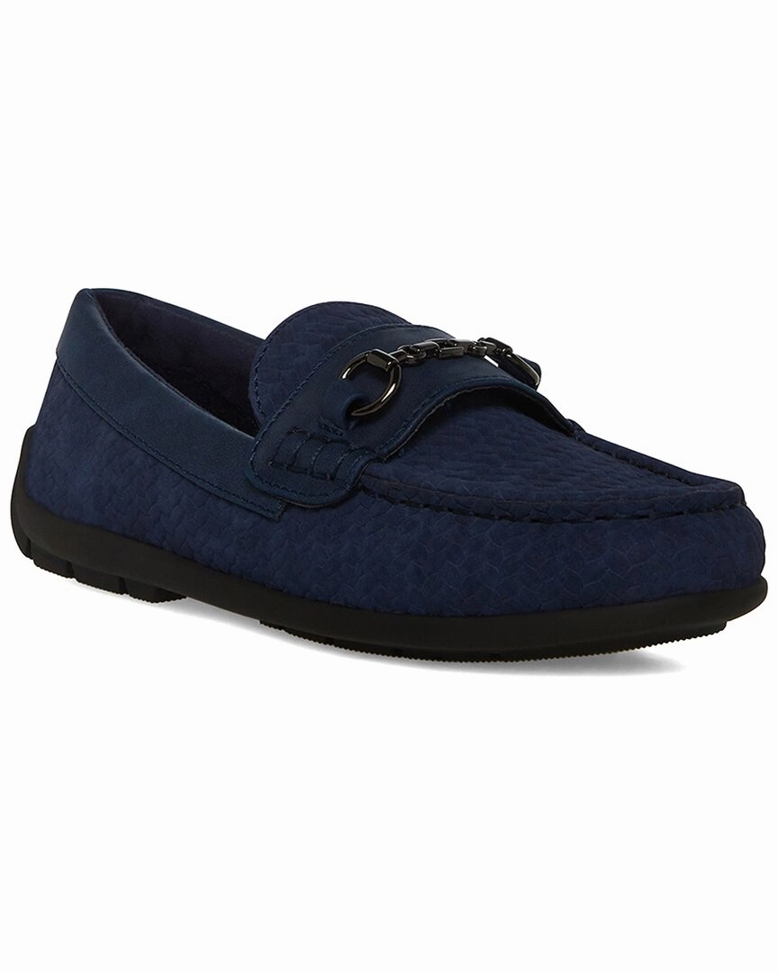 Steve Madden Bmmontez Leather Loafer Boys Casual Shoes clearance