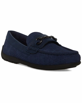 Steve Madden Bmmontez Leather Loafer Boys Casual Shoes clearance