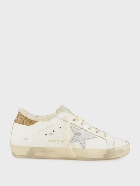 Super-Star Sneakers with Cocco Heel & Shearling Womens Sneakers at outlet price