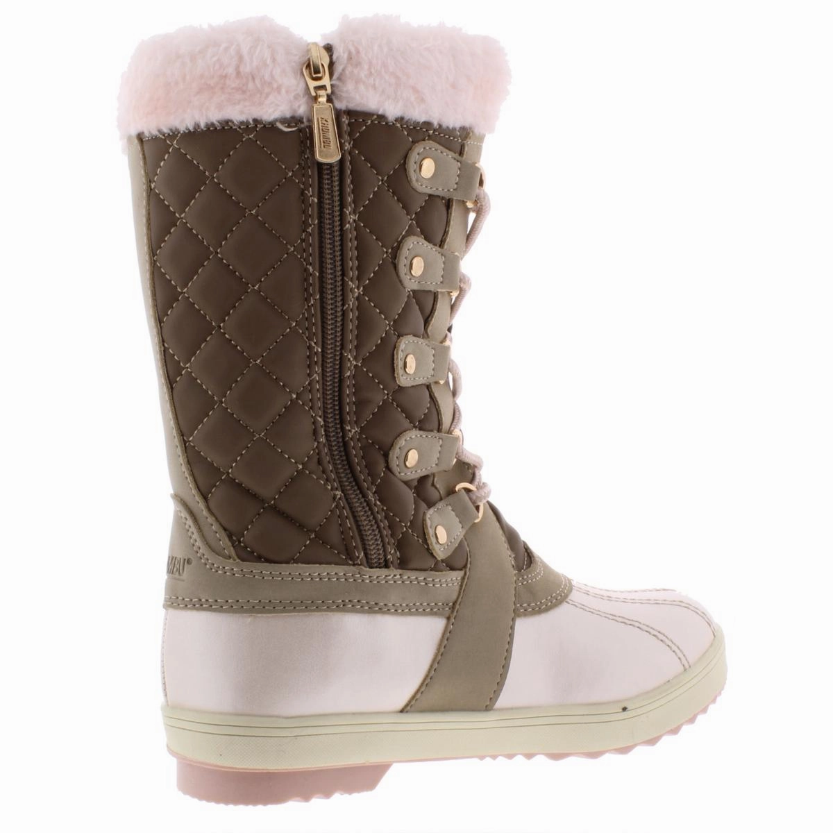 Sydney Girls Faux Fur Lace-Up Winter Boots