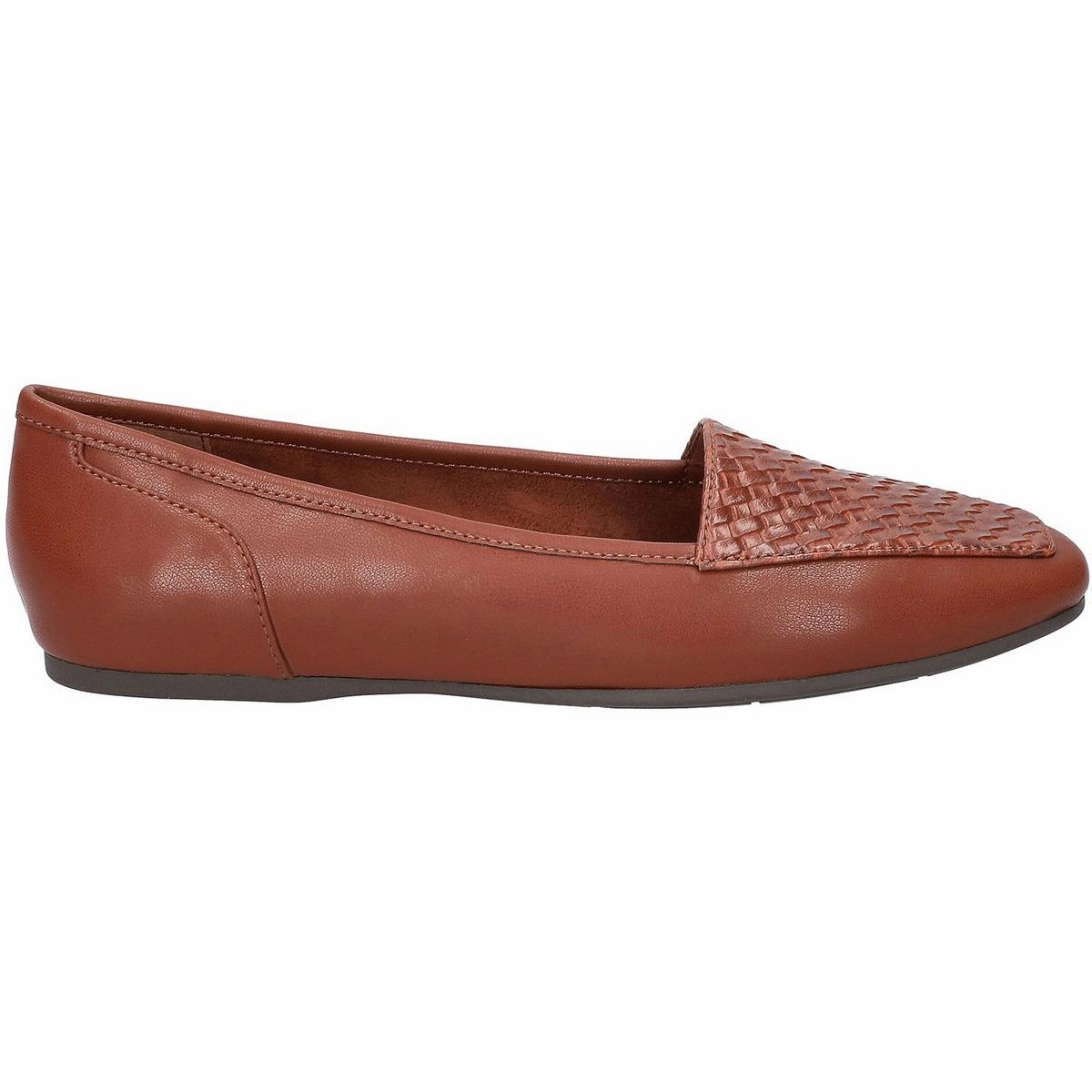 THRILL Womens Woven Manmade Flat Shoes