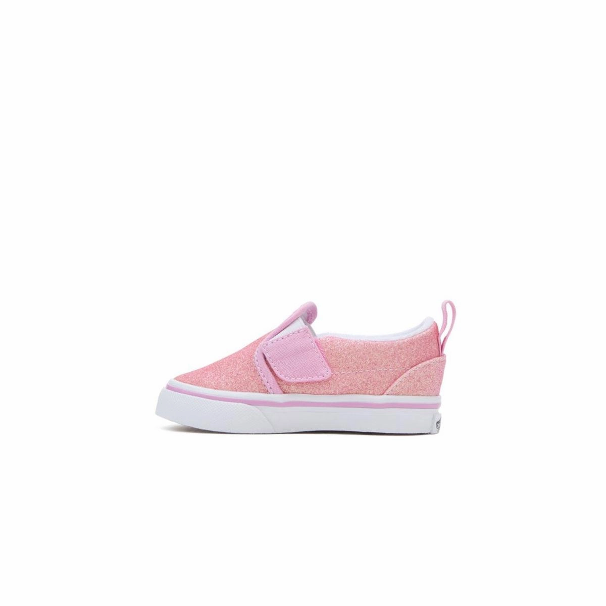Toddlers Slip-On V Glitter 'Pink'