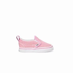 Toddlers Slip-On V Glitter 'Pink' Kids Footwear cheap online