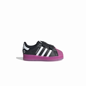 Toddlers Superstar LED Light 'Black' Kids Footwear cheap online