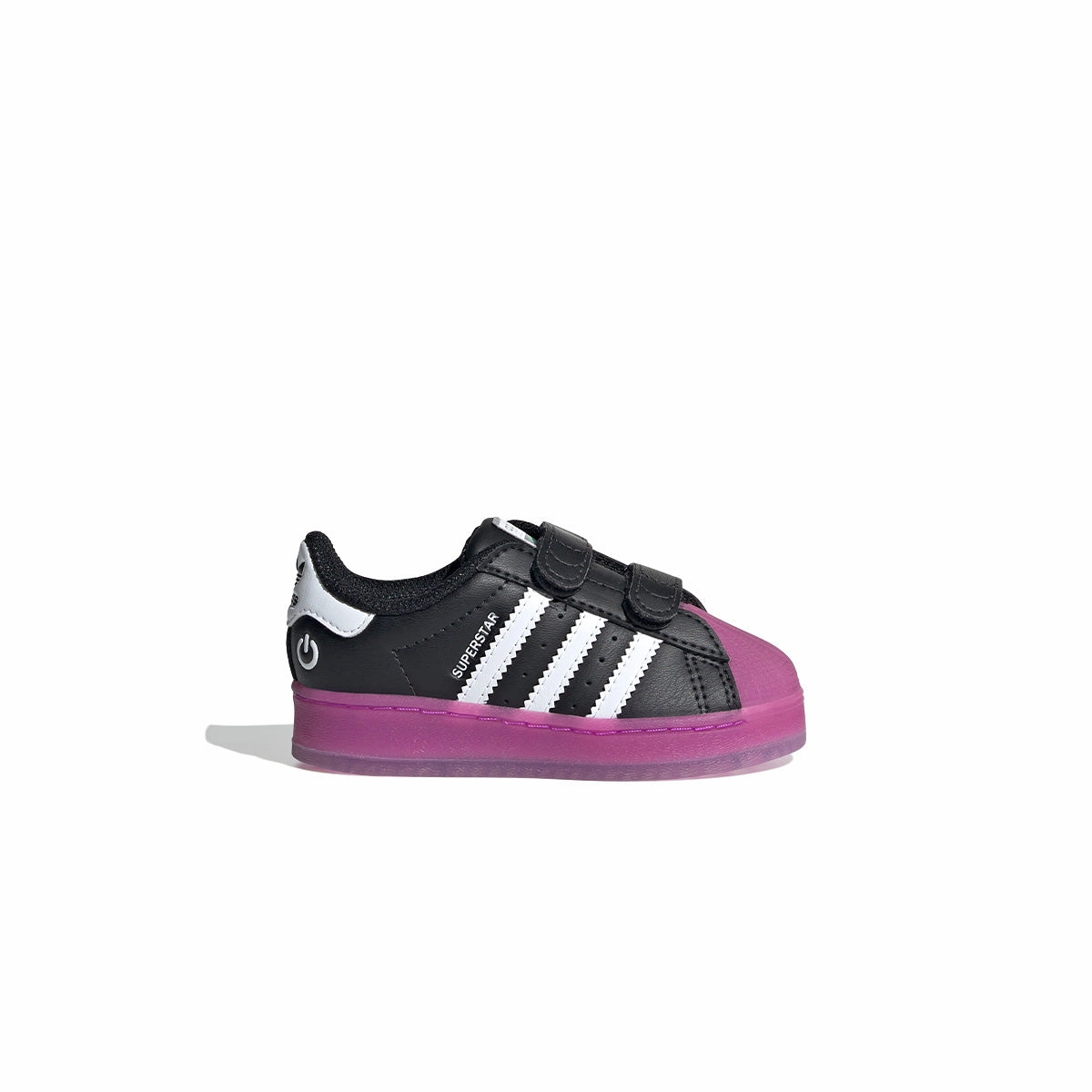 Toddlers Superstar LED Light 'Black' Kids Footwear cheap online