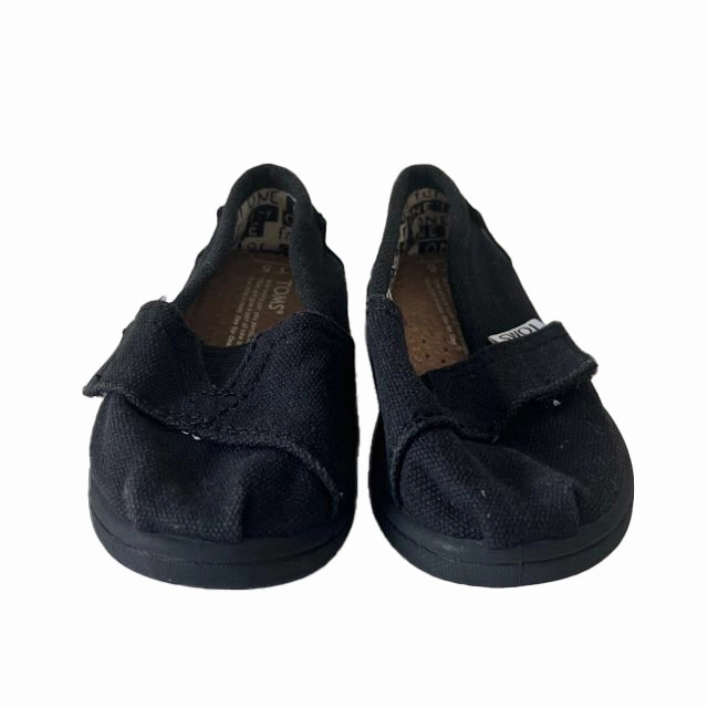 Tom's Boys Black Shoes