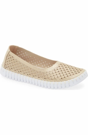 Tulipu0026 In Platin Womens Casual Flats sale