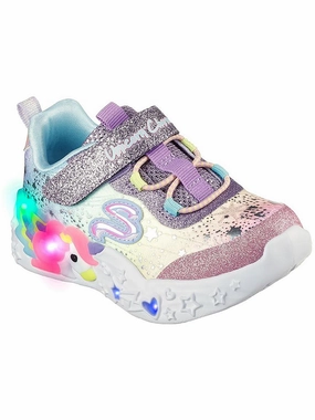 Twilight Dream Girls Satin Glitter Light-Up Shoes Affordable Casual Footwear for Girls