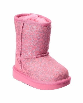 UGG Classic II Glitter Leopard Suede Boot Discount Girls Shoes with deals