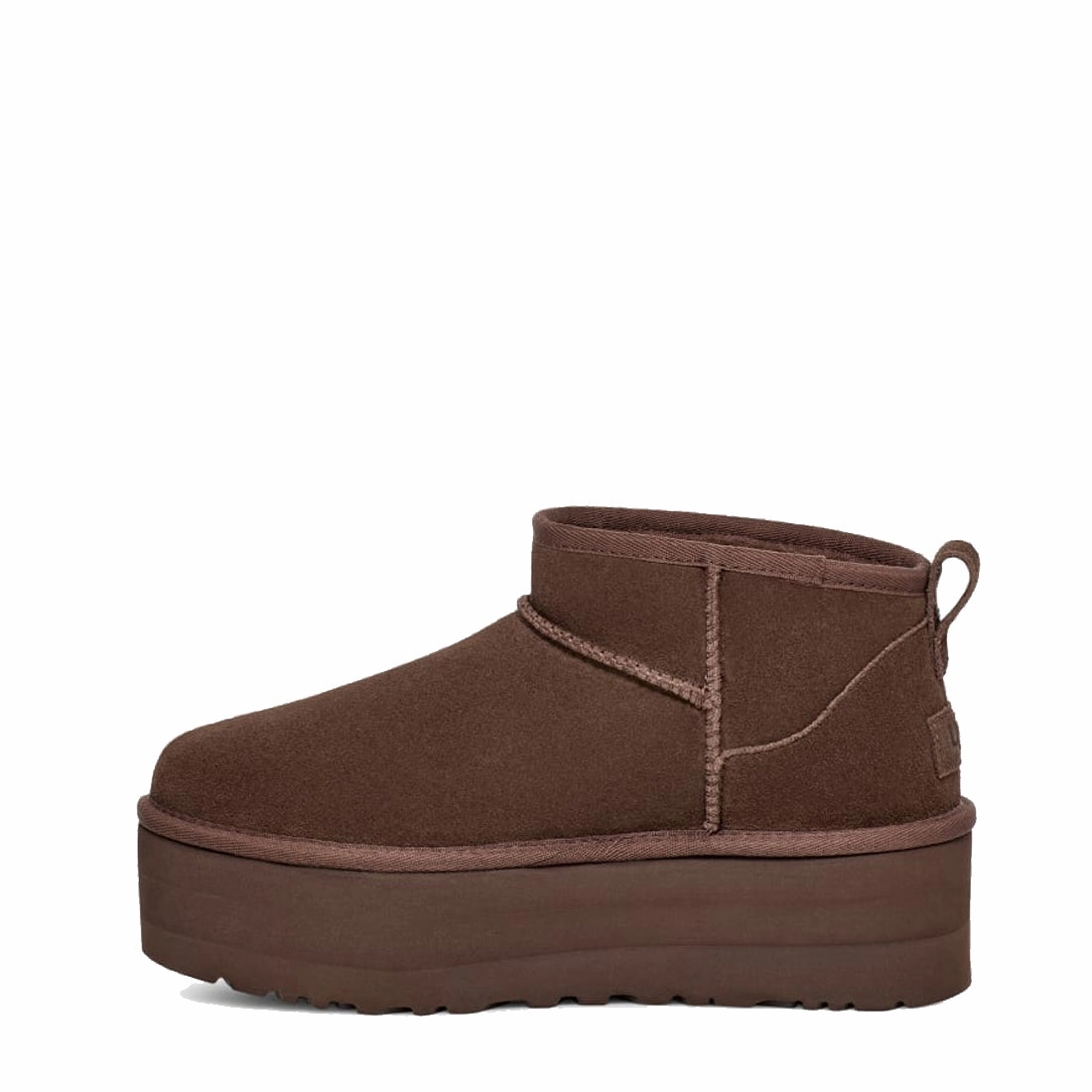 UGG Womens Classic Ultra Mini Platform Boot Burnt Cedar