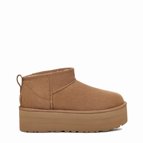 UGG Womens Classic Ultra Mini Platform Boot Chestnut Womens Shoes top picks sale